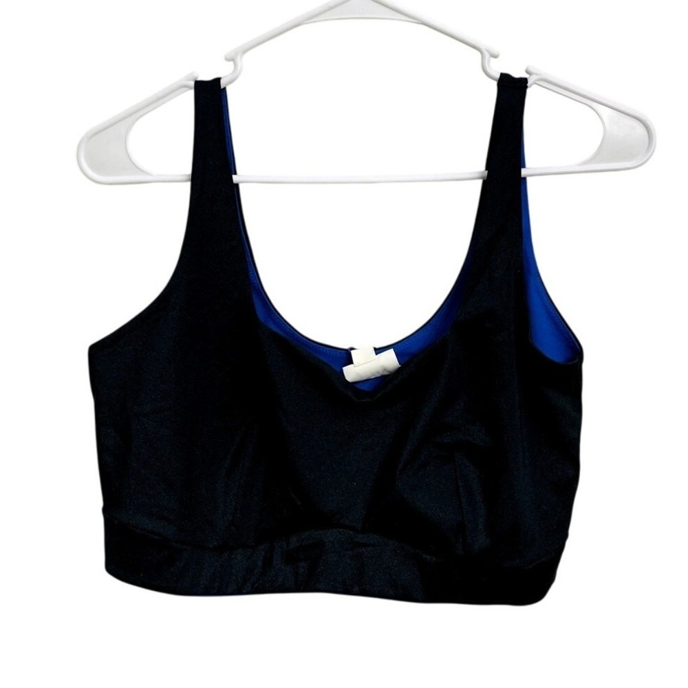 NWT Yitty Headliner Shaping Midi Bralette Sports Bra Black Size XL Gym Workout